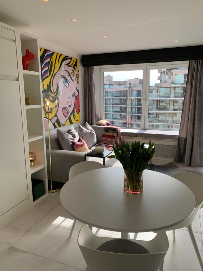 Luxe Studio/Suite Met Zeezicht En Volle Zon Кнокке-Гейст Екстер'єр фото